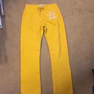 Abercrombie Yellow pants